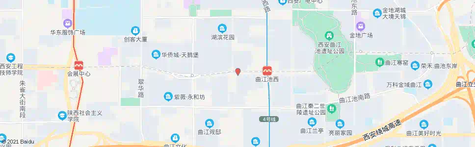 西安雁鸣小区_公交站地图_西安公交_妙搜公交查询2025