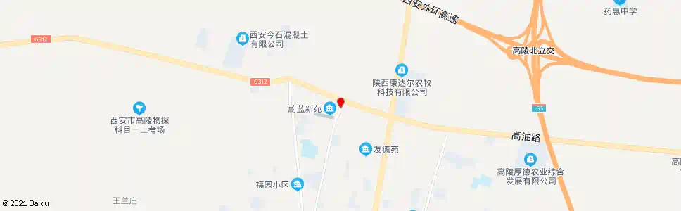 西安农机推广站_公交站地图_西安公交_妙搜公交查询2025