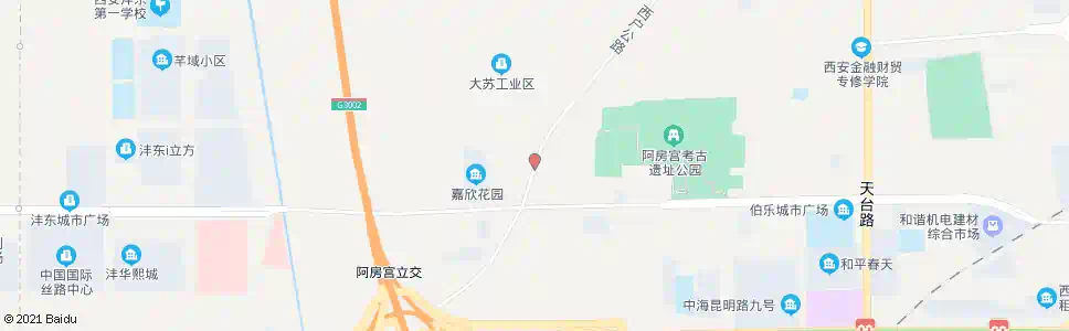 西安西户铁道口_公交站地图_西安公交_妙搜公交查询2025