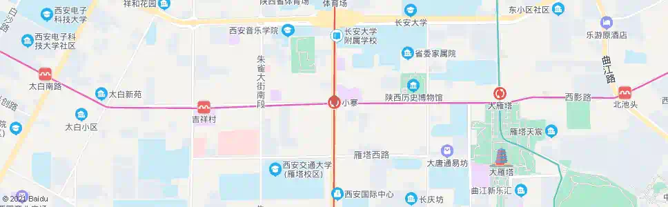 西安临潼小寨_公交站地图_西安公交_妙搜公交查询2025