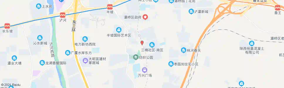 西安纺三路_公交站地图_西安公交_妙搜公交查询2025