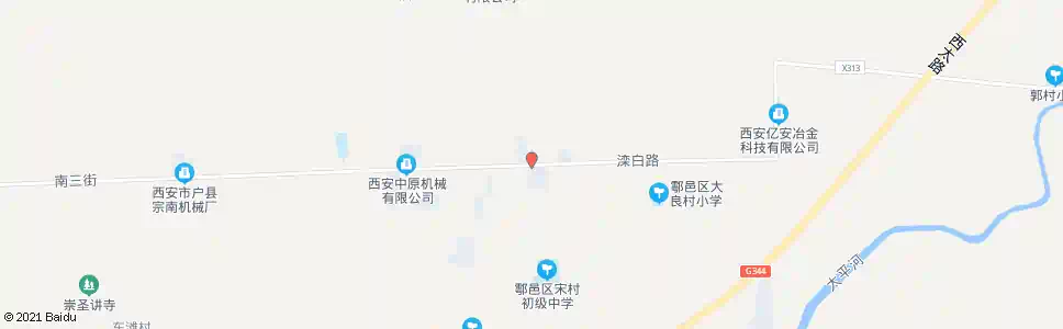 西安宋中村_公交站地图_西安公交_妙搜公交查询2025