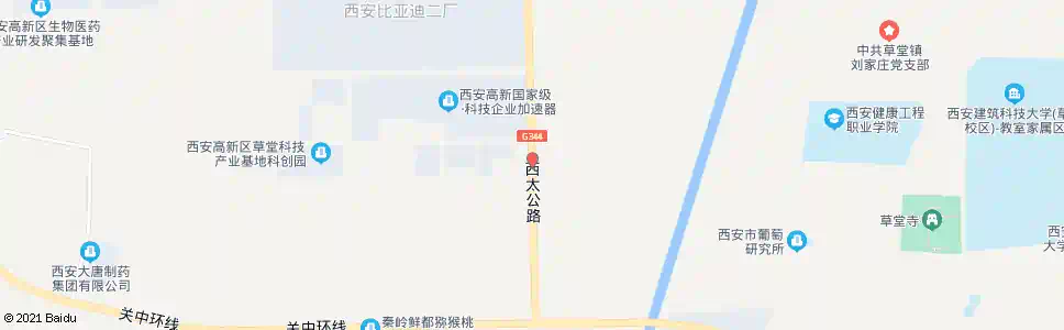 西安宁家庄_公交站地图_西安公交_妙搜公交查询2025