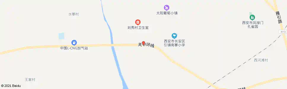 西安清禅寺_公交站地图_西安公交_妙搜公交查询2025