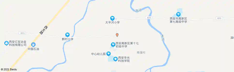 西安郭村路口_公交站地图_西安公交_妙搜公交查询2025