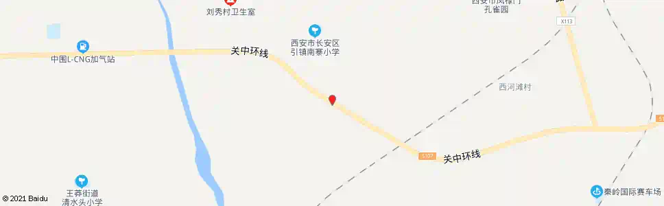 西安南寨东村_公交站地图_西安公交_妙搜公交查询2025