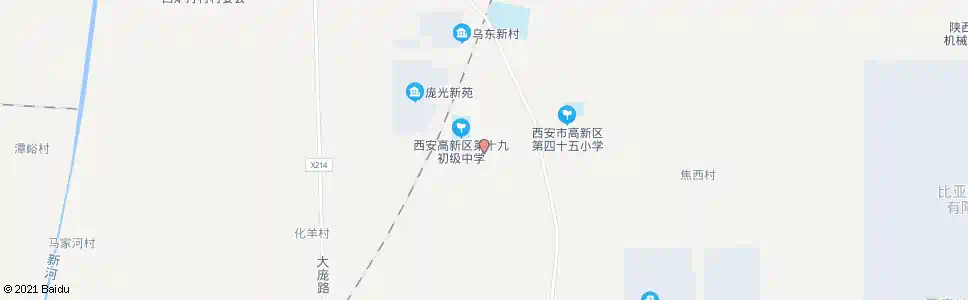 西安庞光汽车站_公交站地图_西安公交_妙搜公交查询2025