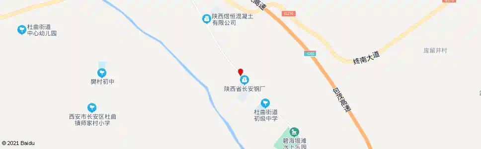 西安杜曲_公交站地图_西安公交_妙搜公交查询2025