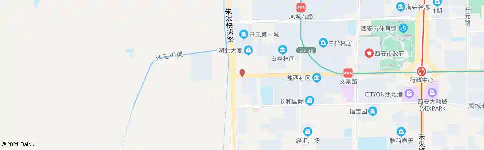 西安兆丰村西口_公交站地图_西安公交_妙搜公交查询2025