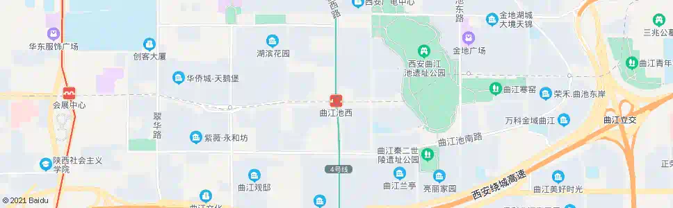 西安芙蓉西路雁南四路口_公交站地图_西安公交_妙搜公交查询2025