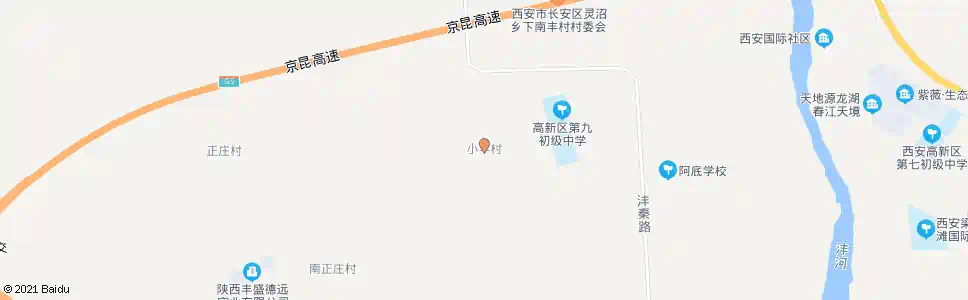 西安小丰村_公交站地图_西安公交_妙搜公交查询2025