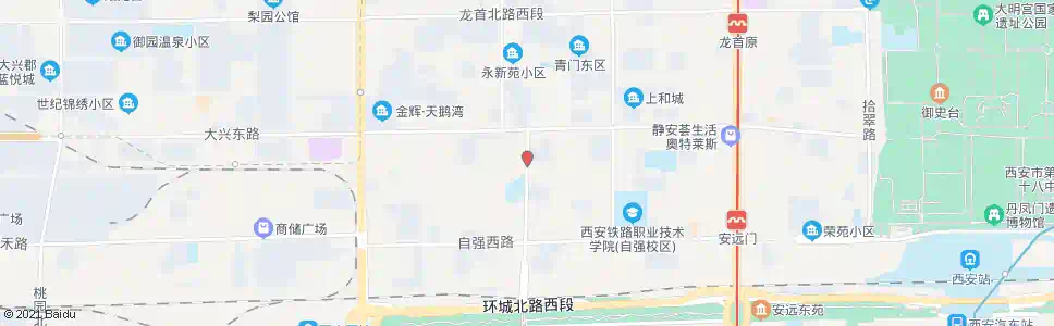 西安工农路兴中路口_公交站地图_西安公交_妙搜公交查询2025