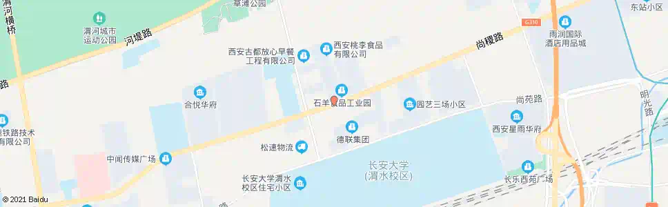 西安尚稷路草滩三路口_公交站地图_西安公交_妙搜公交查询2025