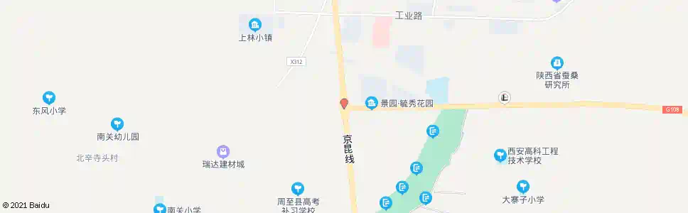 西安南门(南大街南口)_公交站地图_西安公交_妙搜公交查询2025