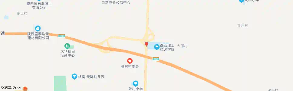 西安理工技校_公交站地图_西安公交_妙搜公交查询2025
