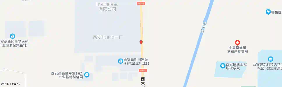 西安马丰滩_公交站地图_西安公交_妙搜公交查询2025