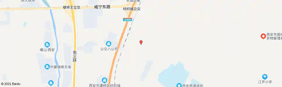 西安西铁看守所_公交站地图_西安公交_妙搜公交查询2025