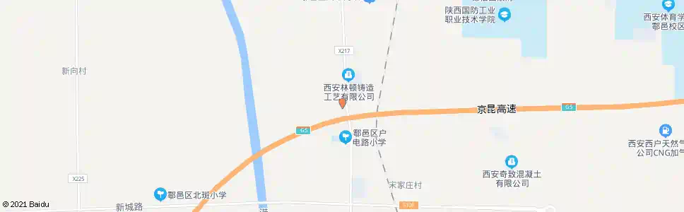 西安户县_公交站地图_西安公交_妙搜公交查询2025