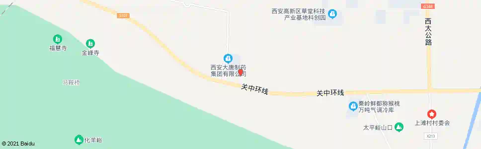西安黄柏村_公交站地图_西安公交_妙搜公交查询2025