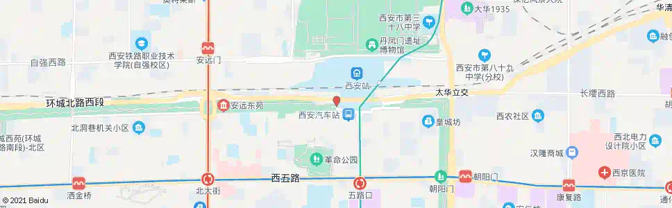 西安咸阳火车站_公交站地图_西安公交_妙搜公交查询2025