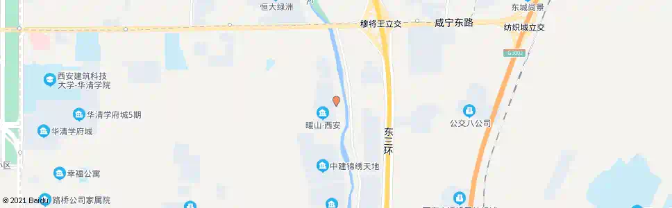 西安暖山西安社区_公交站地图_西安公交_妙搜公交查询2025