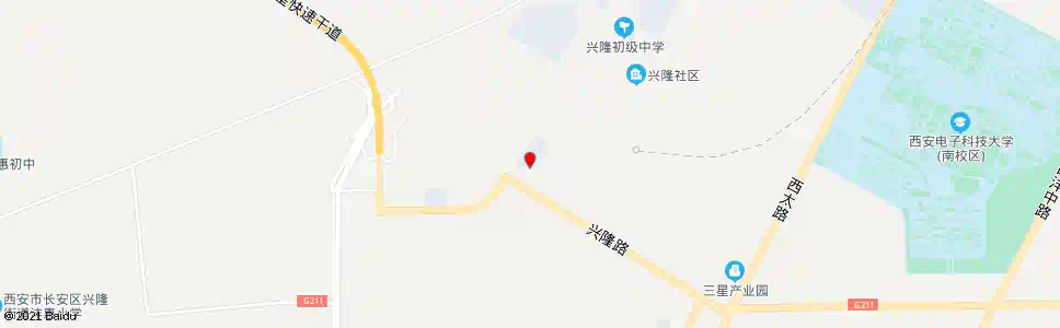 西安西甘河村_公交站地图_西安公交_妙搜公交查询2025