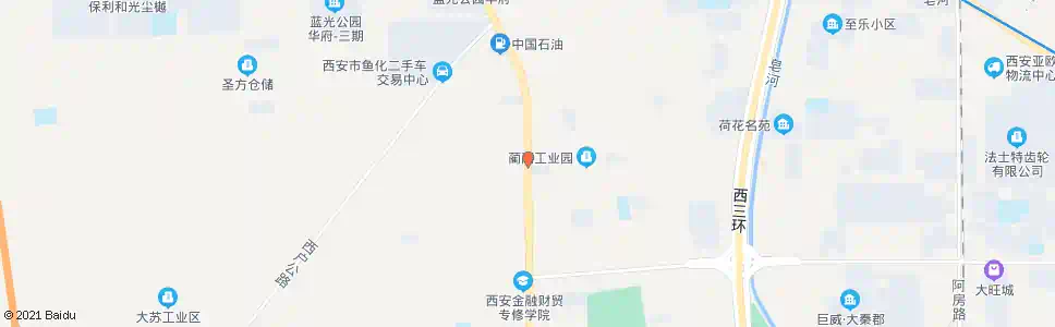 西安蔺高村_公交站地图_西安公交_妙搜公交查询2025