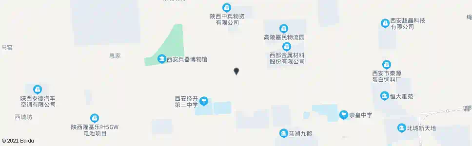 西安钱家庄_公交站地图_西安公交_妙搜公交查询2025
