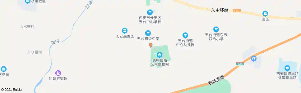 西安关中民俗博物院_公交站地图_西安公交_妙搜公交查询2025