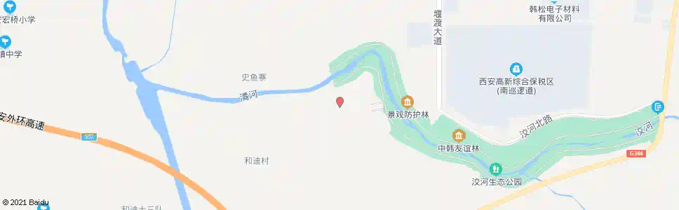 西安河头村_公交站地图_西安公交_妙搜公交查询2025