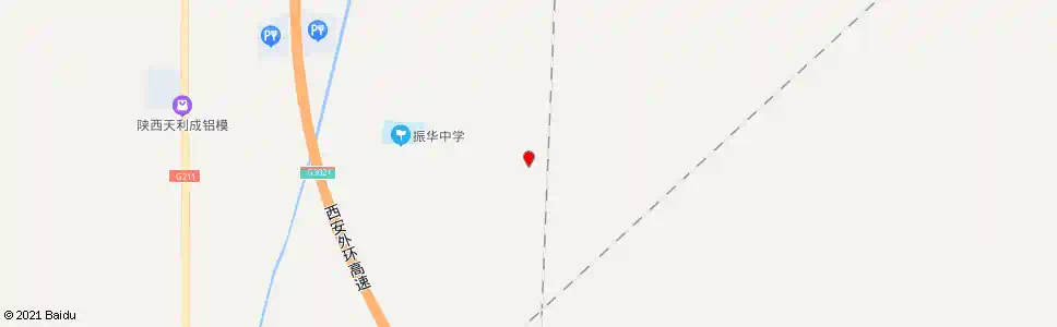 西安显落村_公交站地图_西安公交_妙搜公交查询2025