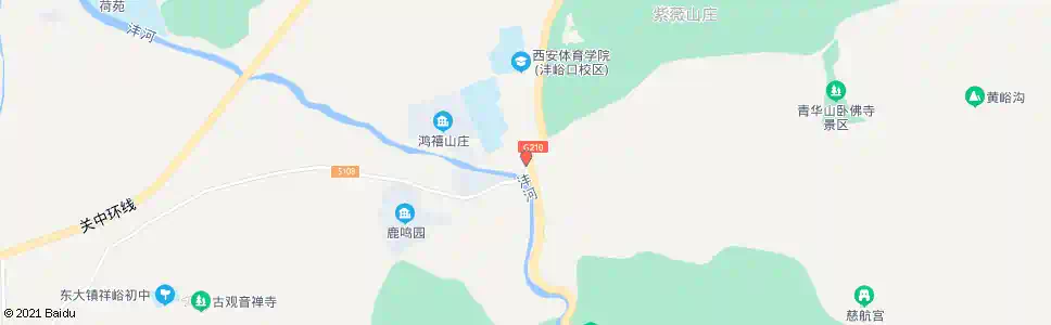 西安沣峪口_公交站地图_西安公交_妙搜公交查询2025