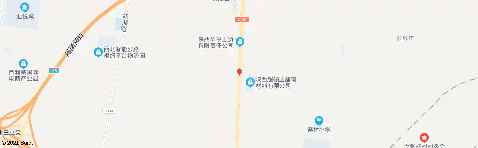 西安北陈村_公交站地图_西安公交_妙搜公交查询2025