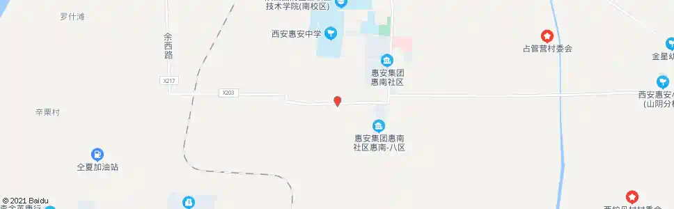 西安安善坊_公交站地图_西安公交_妙搜公交查询2025