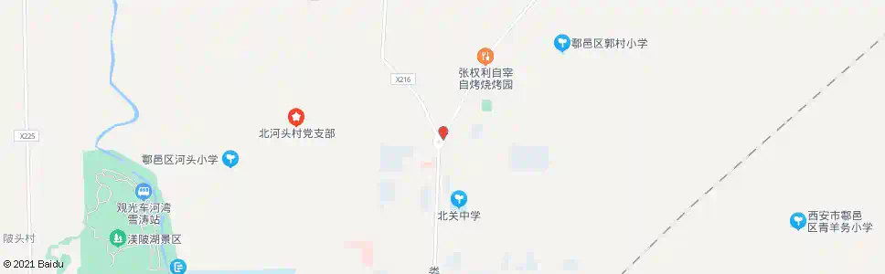 西安户县北转盘_公交站地图_西安公交_妙搜公交查询2025