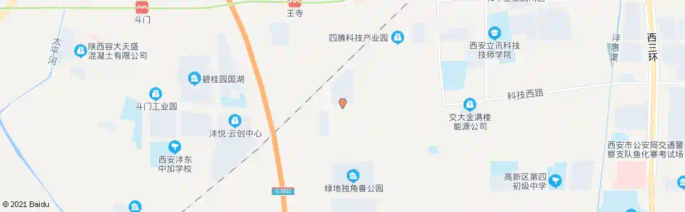西安富源五路南口_公交站地图_西安公交_妙搜公交查询2025