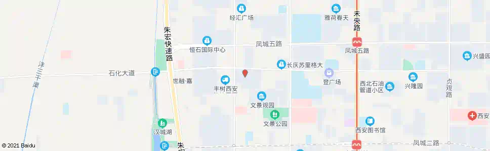 西安北康村_公交站地图_西安公交_妙搜公交查询2025