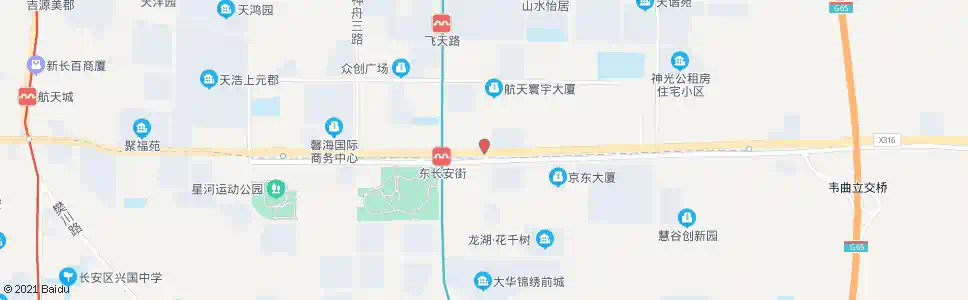 西安蕉村_公交站地图_西安公交_妙搜公交查询2025