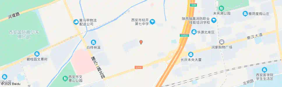 西安武警部队(兴华路兴隆路口)_公交站地图_西安公交_妙搜公交查询2025
