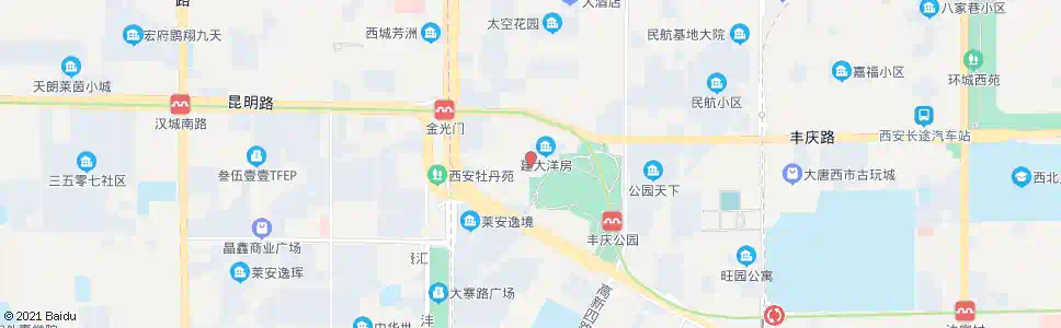 西安西安美科专修学院_公交站地图_西安公交_妙搜公交查询2025