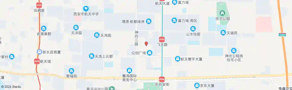 西安好快活水厂_公交站地图_西安公交_妙搜公交查询2025