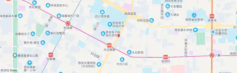 西安公交五公司_公交站地图_西安公交_妙搜公交查询2025