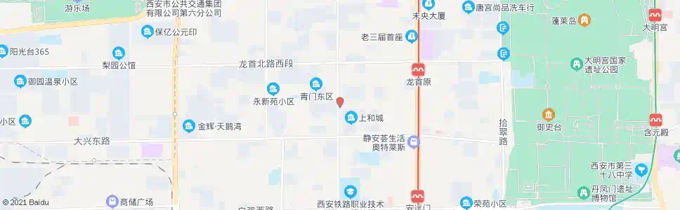 西安金衡花园小区_公交站地图_西安公交_妙搜公交查询2025