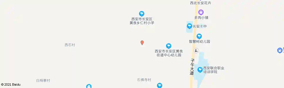 西安仁村南口_公交站地图_西安公交_妙搜公交查询2025