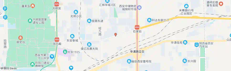 西安万国金色家园_公交站地图_西安公交_妙搜公交查询2025