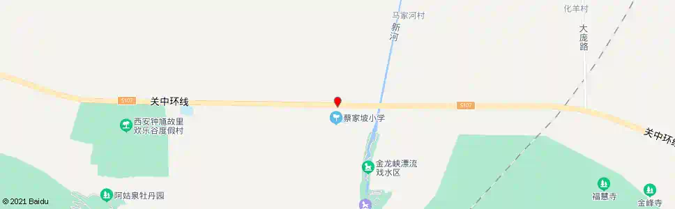西安蔡家坡_公交站地图_西安公交_妙搜公交查询2025