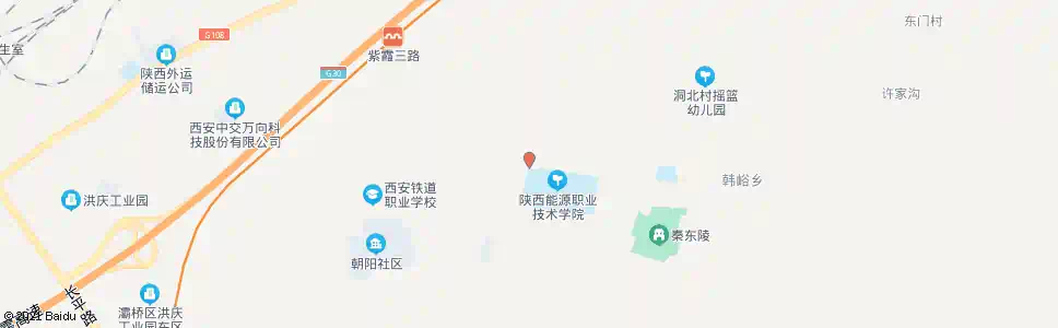 西安西核所_公交站地图_西安公交_妙搜公交查询2025
