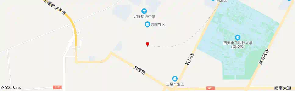 西安三号桥南_公交站地图_西安公交_妙搜公交查询2025