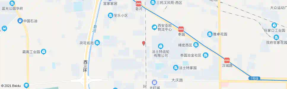 西安胶合板厂_公交站地图_西安公交_妙搜公交查询2025