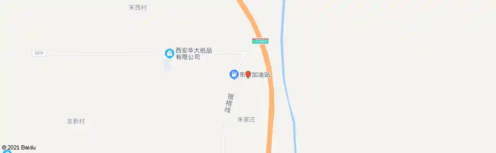 西安康东村_公交站地图_西安公交_妙搜公交查询2025